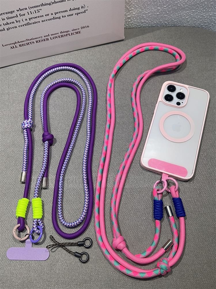 Pad with Two-Tone Lanyard Phone