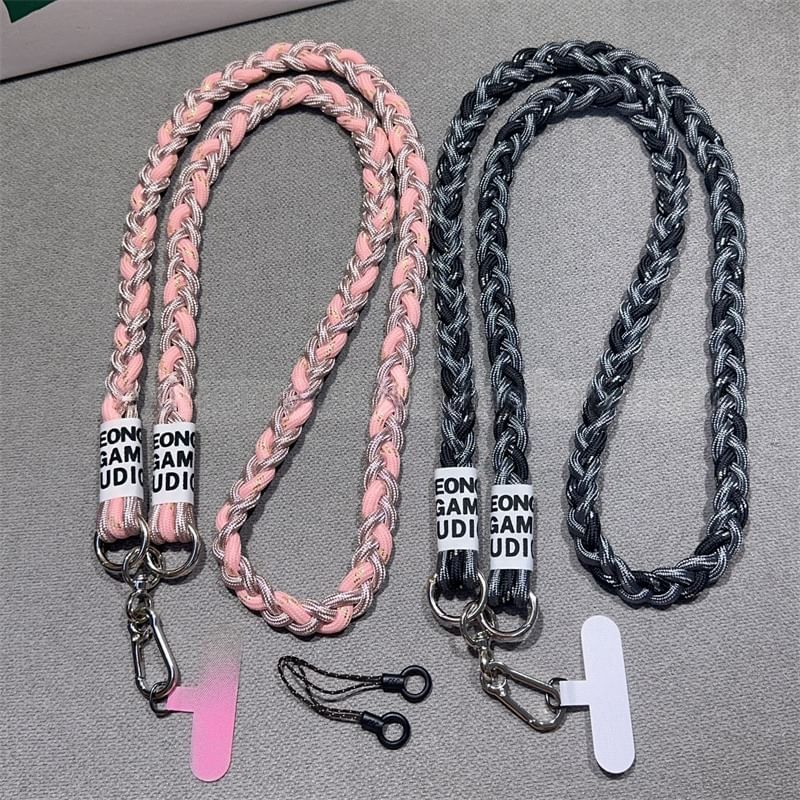 Lanyard Pad with and Phone Braided Strap