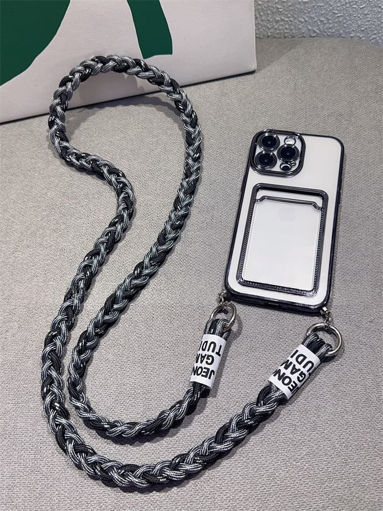 Lanyard Pad with and Phone Braided Strap