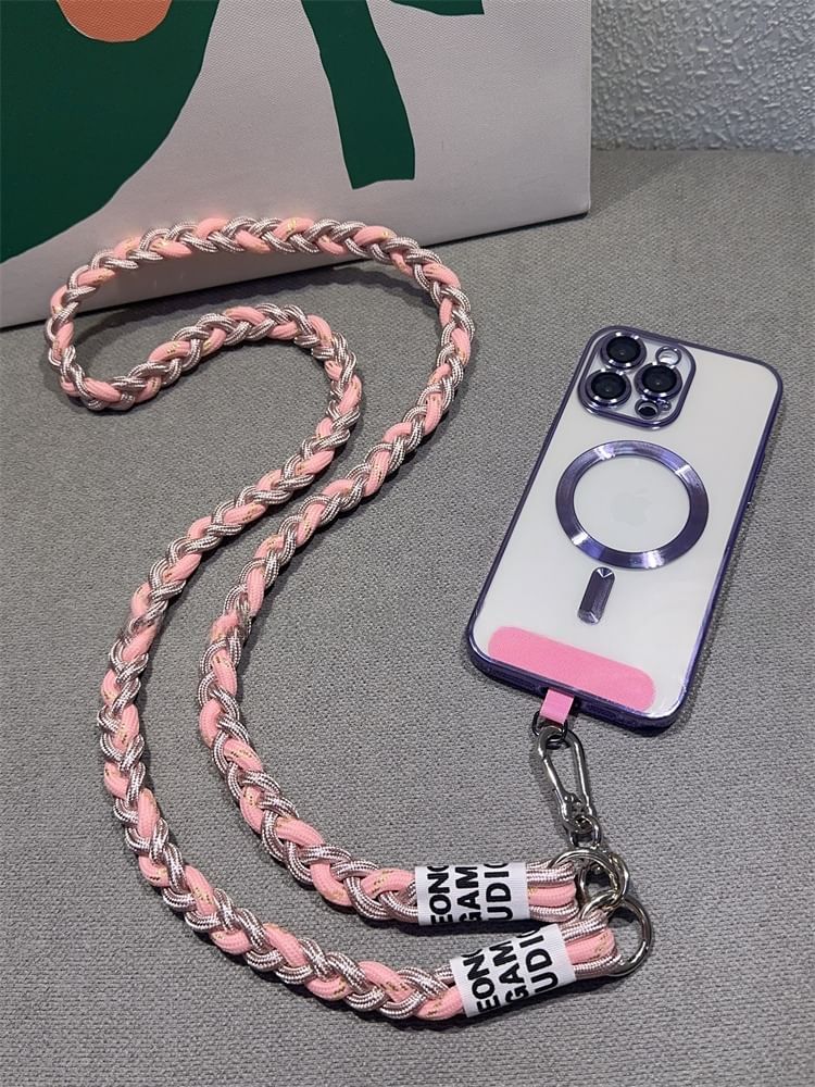 Lanyard Pad with and Phone Braided Strap