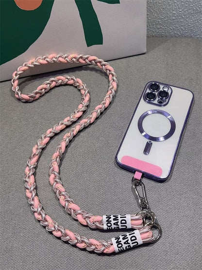 Lanyard Pad with and Phone Braided Strap