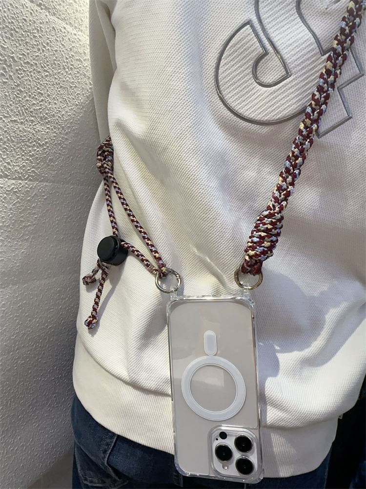 Lanyard Pad and Strap Braided Phone with