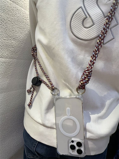 Lanyard Pad and Strap Braided Phone with