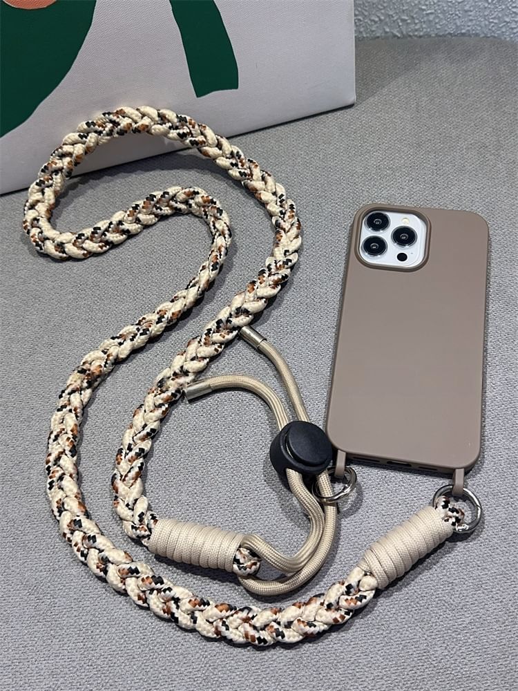 Lanyard Pad and Strap Braided Phone with