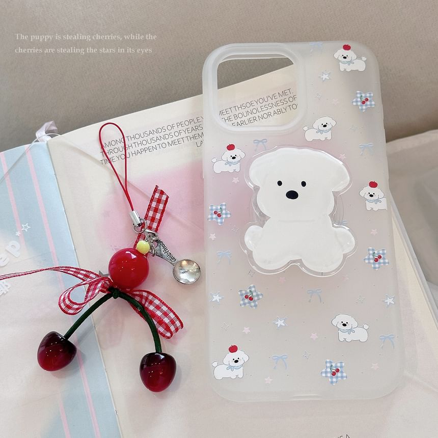 Cartoon Print Case Dog Phone