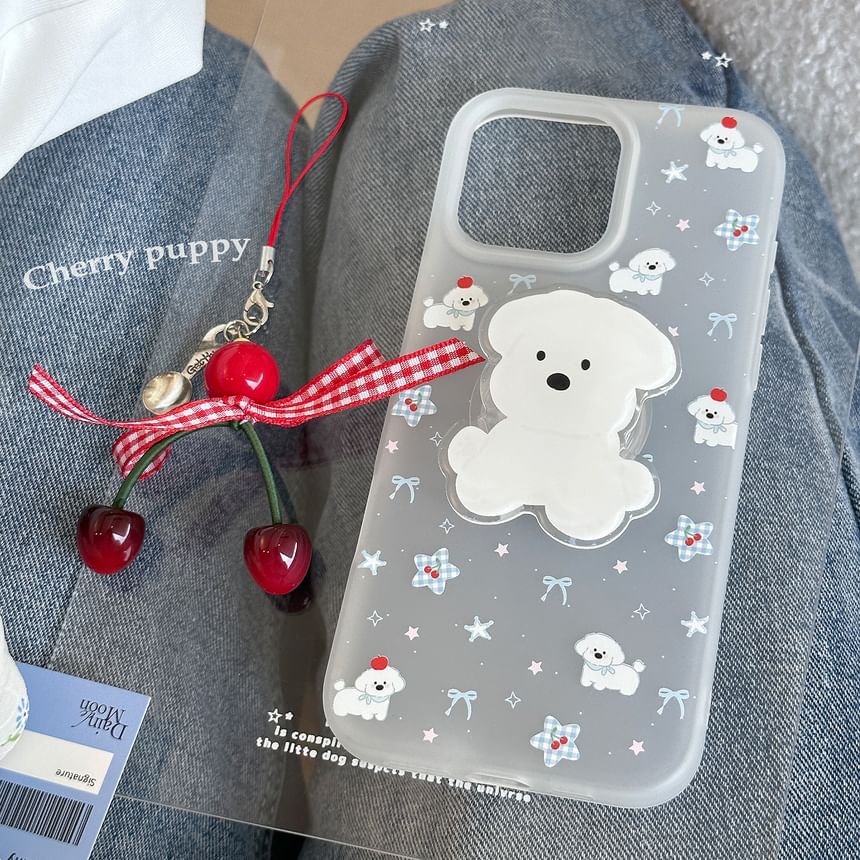 Cartoon Print Case Dog Phone