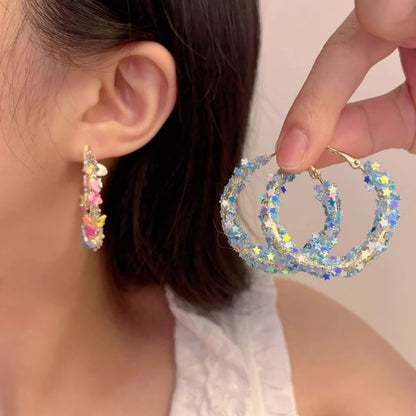 Butterfly Alloy Earring Hoop