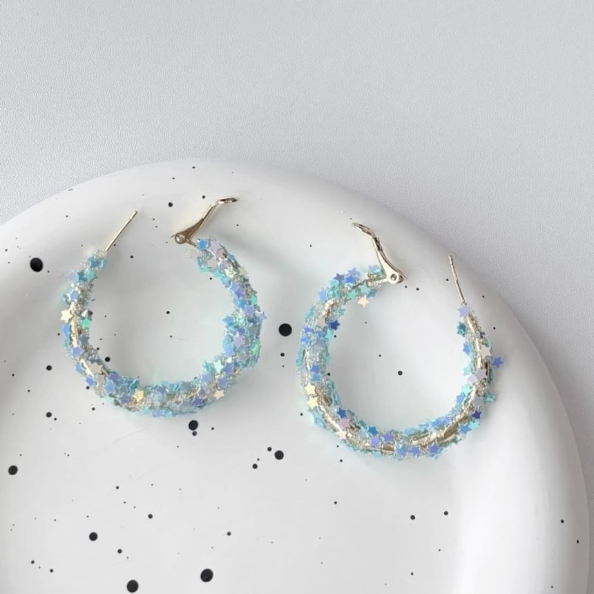 Butterfly Alloy Earring Hoop