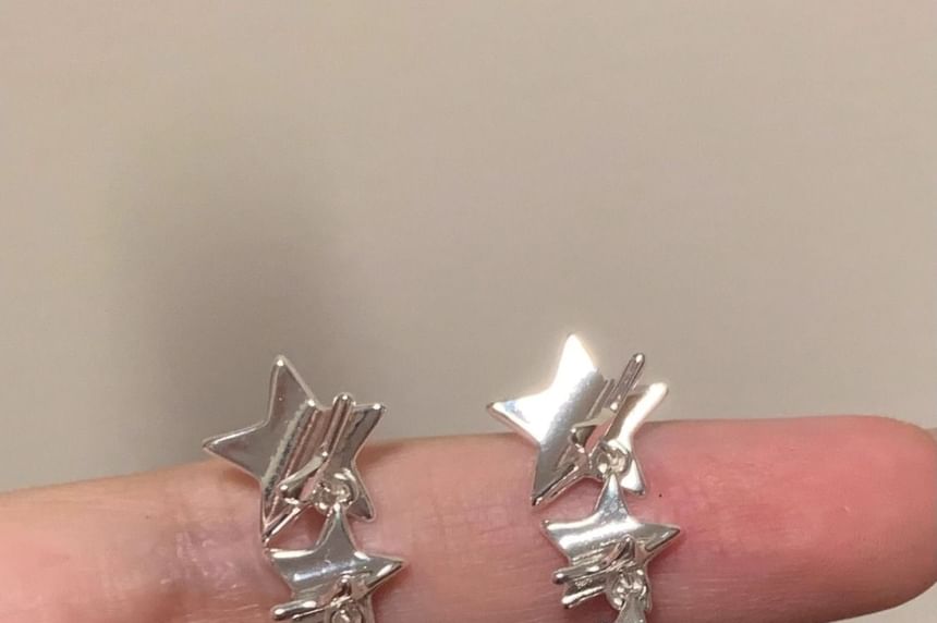 Ear Earring / Star Cuff Alloy Dangle