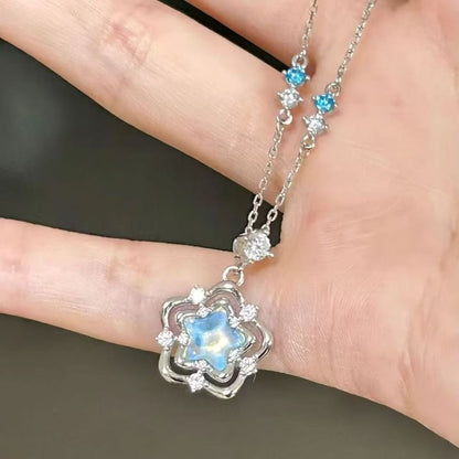 Alloy Pendant Necklace Star