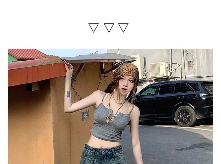 Washed Denim Mini Skirt with Low Rise