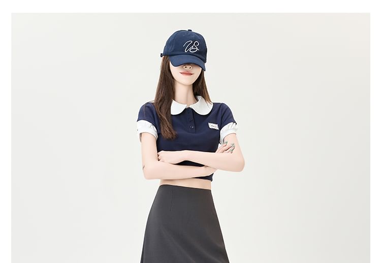 Striped Maxi Flared Skirt with High Waist
