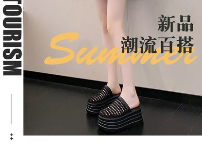 Platform Plain Mules