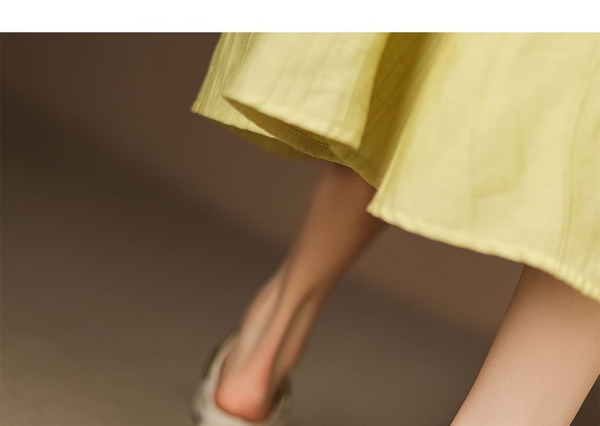Faux Leather Metal Detail Mules