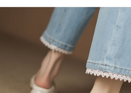 Faux Leather Chain Detail Mules
