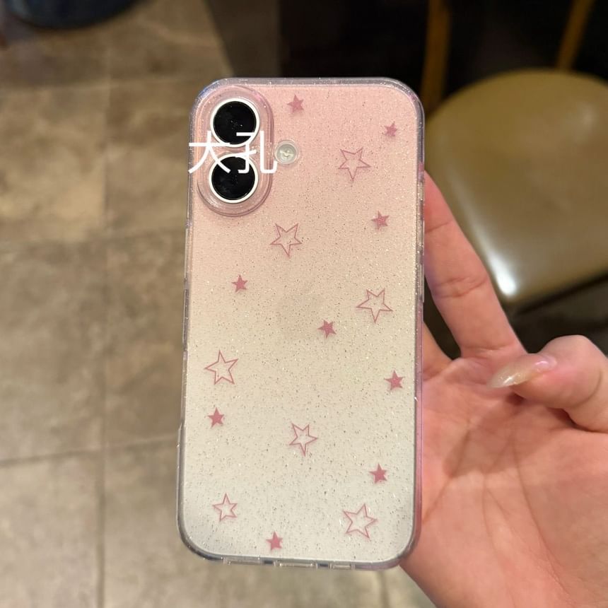 Glitter Case Star Phone