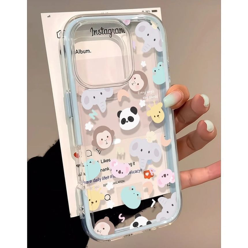Animal Transparent Phone Case