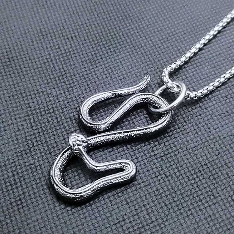 Embossed Pendant Alloy Round Box Chain Necklace (Various Designs)
