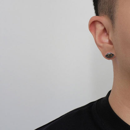 Sterling Silver Eye Stud Earring