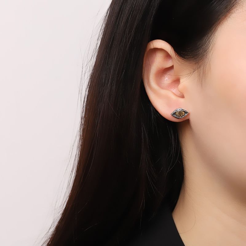 Sterling Silver Eye Stud Earring