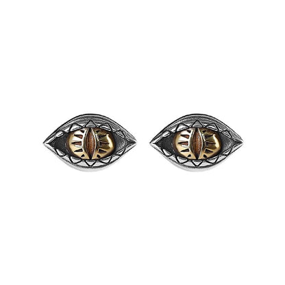 Sterling Silver Eye Stud Earring