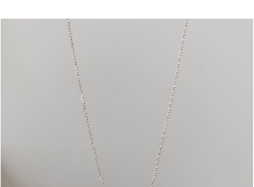 Necklace Faux Beaded Silver Sterling Pearl