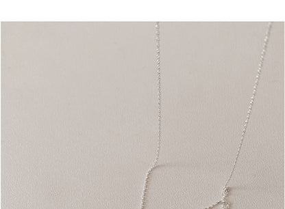 Necklace Faux Beaded Silver Sterling Pearl