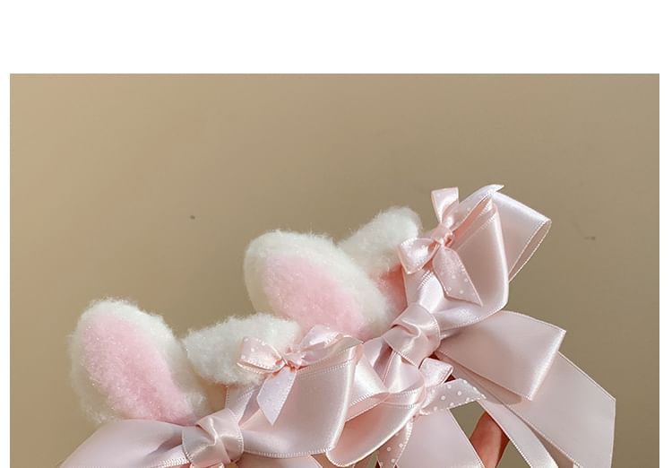 Rabbit Ear Clip Bow Set / Hair