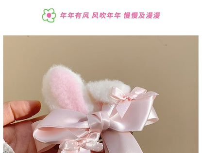 Rabbit Ear Clip Bow Set / Hair