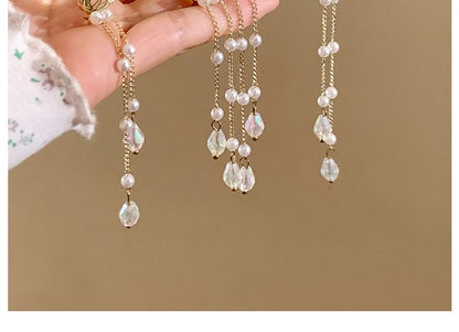 Hair Fringed Claw Butterfly Pearl Faux