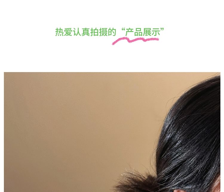 Hair Fringed Claw Butterfly Pearl Faux