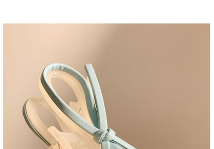 Faux Bow Leather Claw Hair