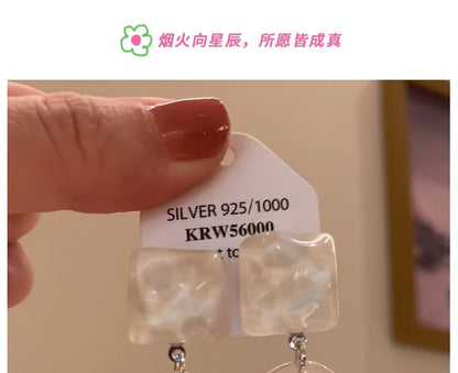 Earring Geometric Drop