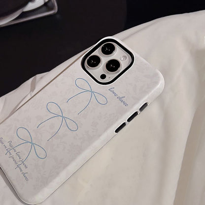 Phone Bow Lace Case Set Charm /