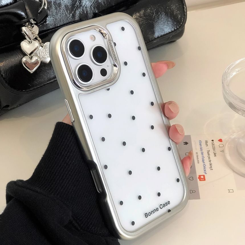 Dot Case / Polka Phone Bow