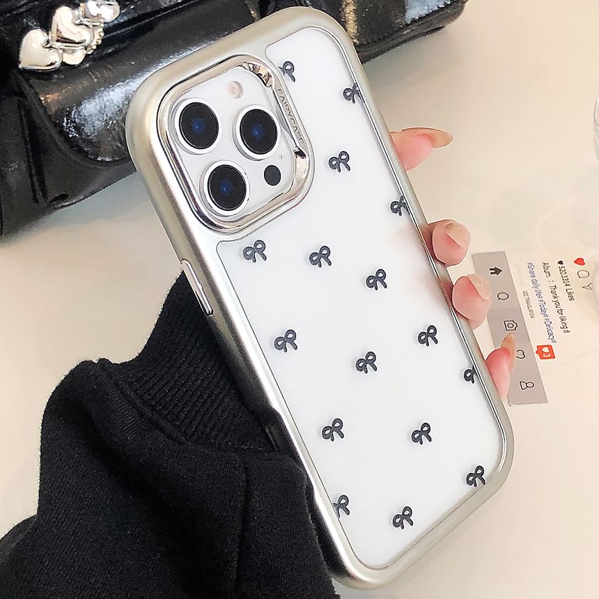 Dot Case / Polka Phone Bow