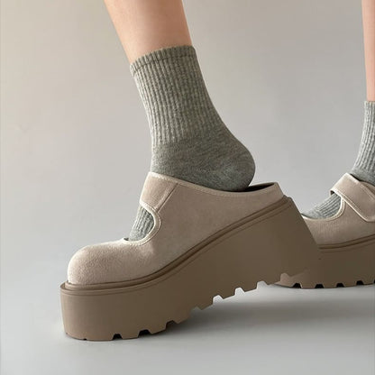 Platform Mary Jane Mules