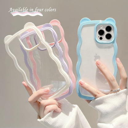 Bear Ear iPhone Case Transparent