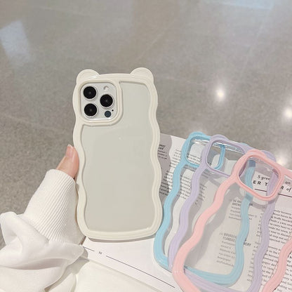Bear Ear iPhone Case Transparent