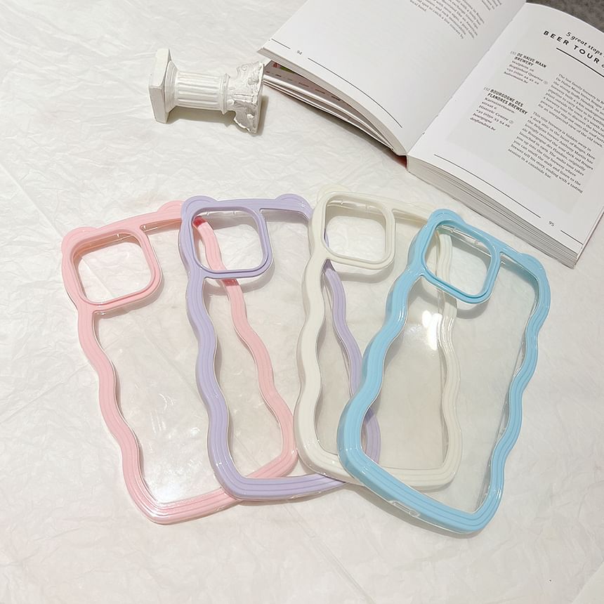 Bear Ear iPhone Case Transparent