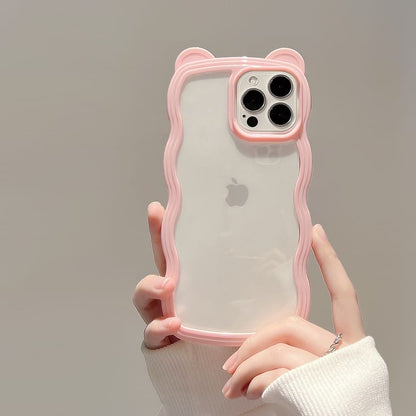 Bear Ear iPhone Case Transparent