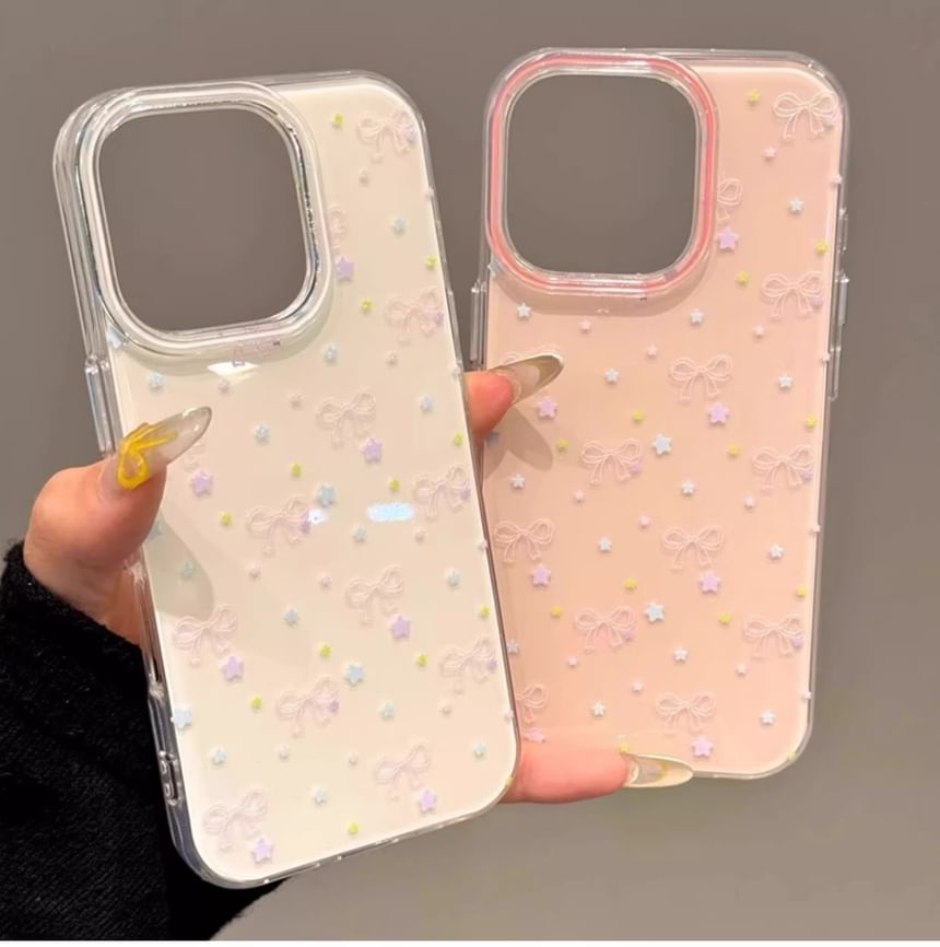 Print Bow iPhone Case