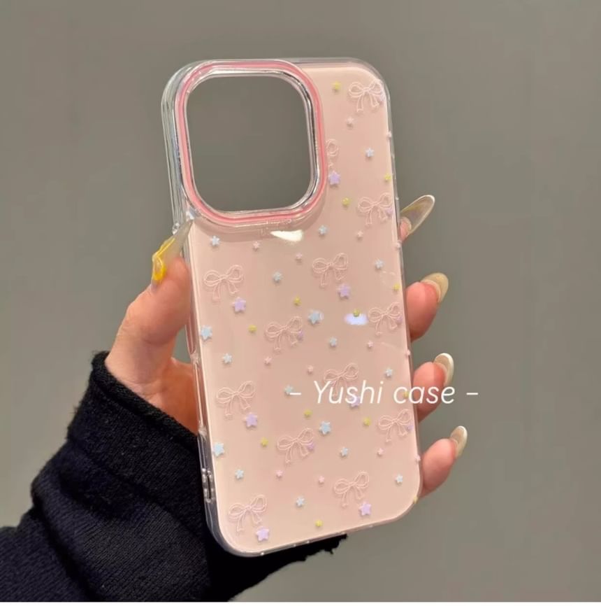 Print Bow iPhone Case