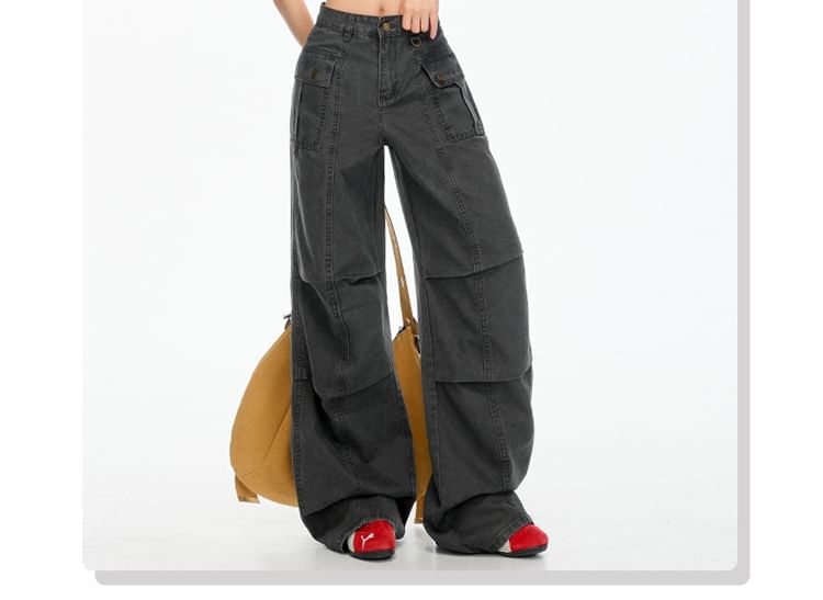 Mid Rise Baggy Cargo Pants (Various Designs)