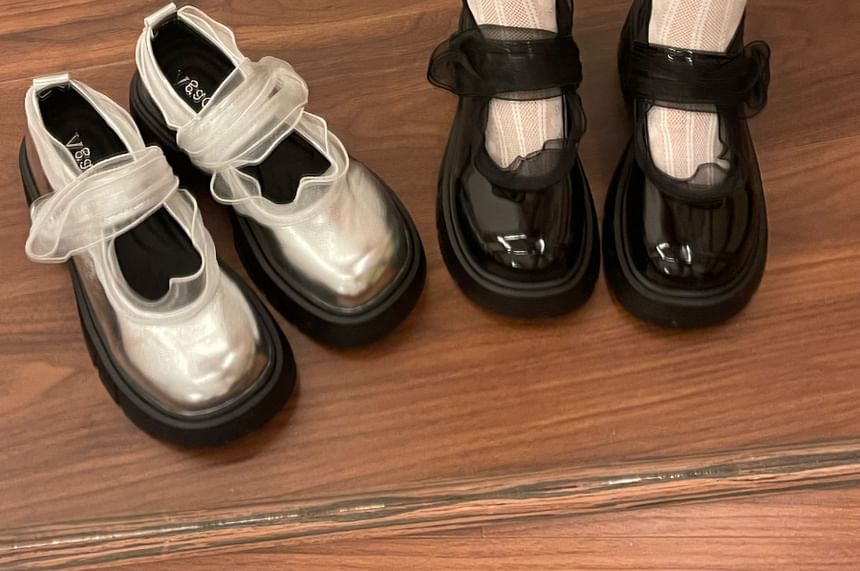 Platform Balletcore Flats
