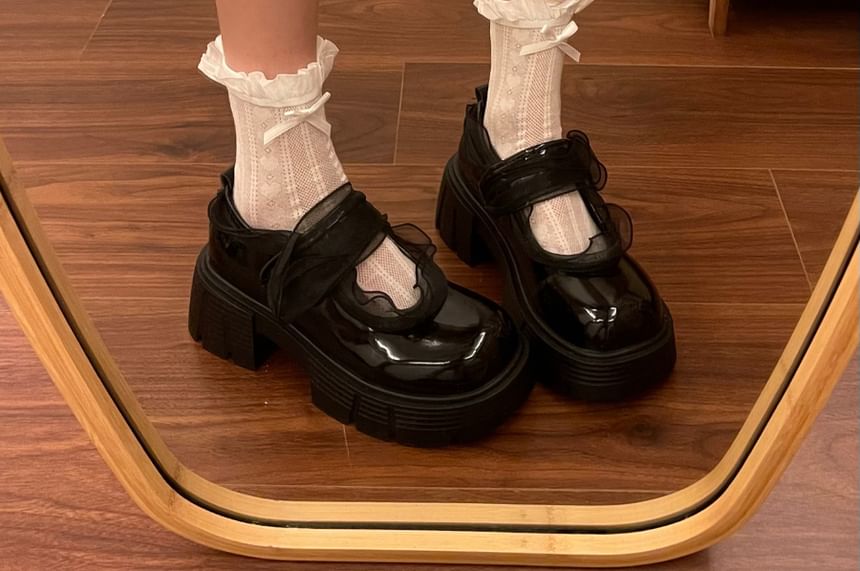 Platform Balletcore Flats