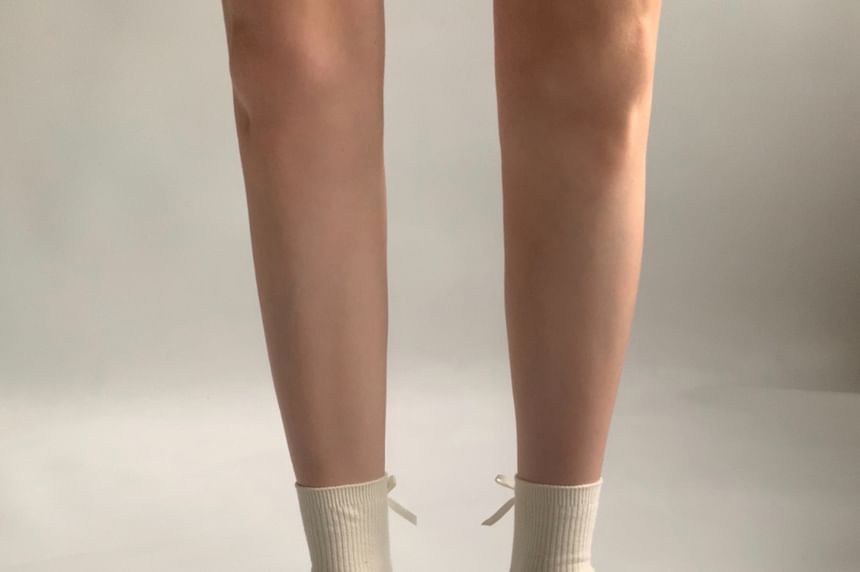 Faux Leather Plain Mary Jane Shoes