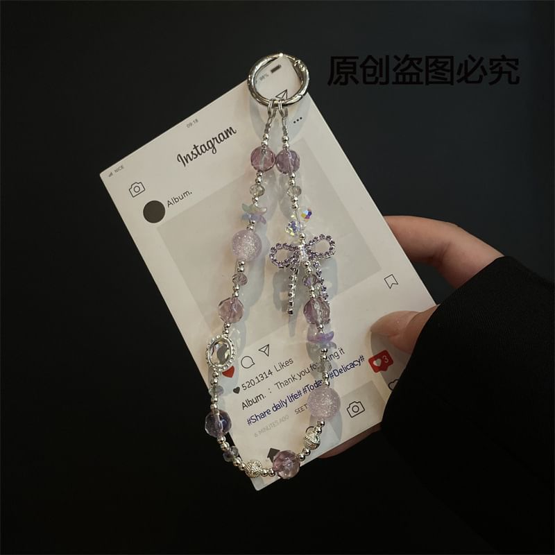 with Phone Bead Lanyard Pad