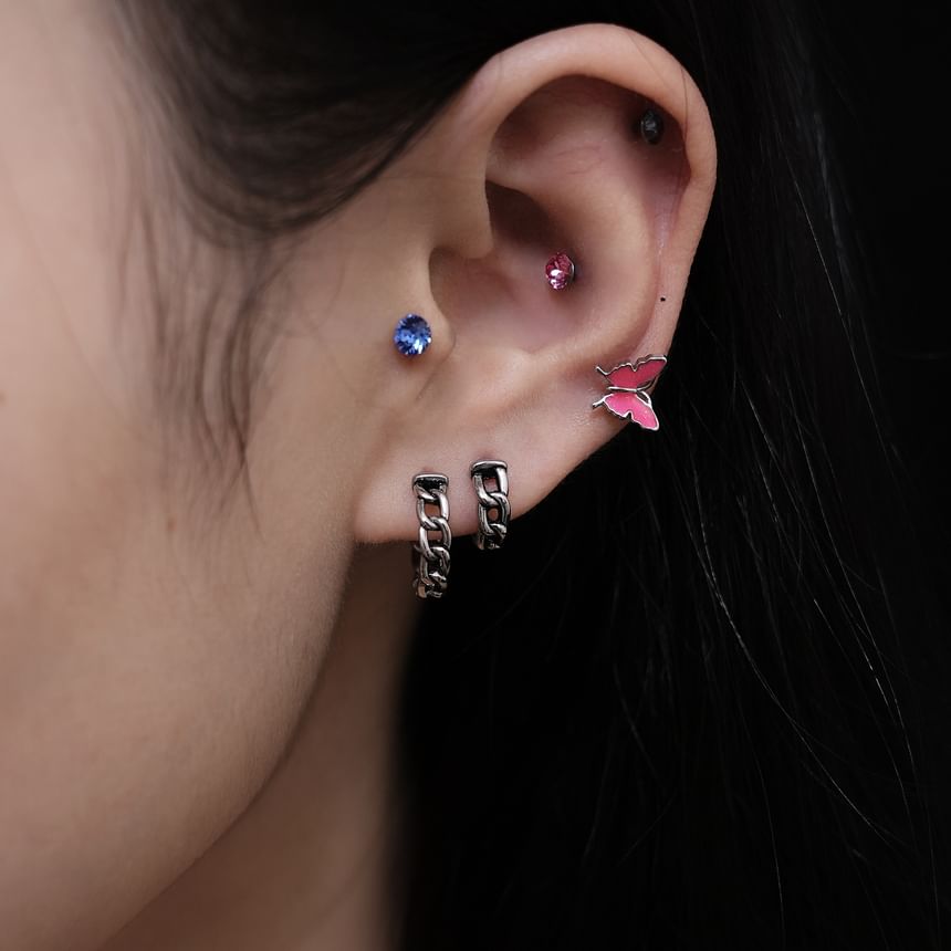 Chain Huggie Earring