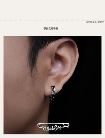 Chain Huggie Earring